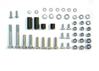 Bolt Kit Front License Plate Bumperette-50 Pieces-58-62