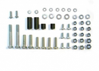 Bolt Kit Front License Plate Bumperette-50 Pieces-58-62