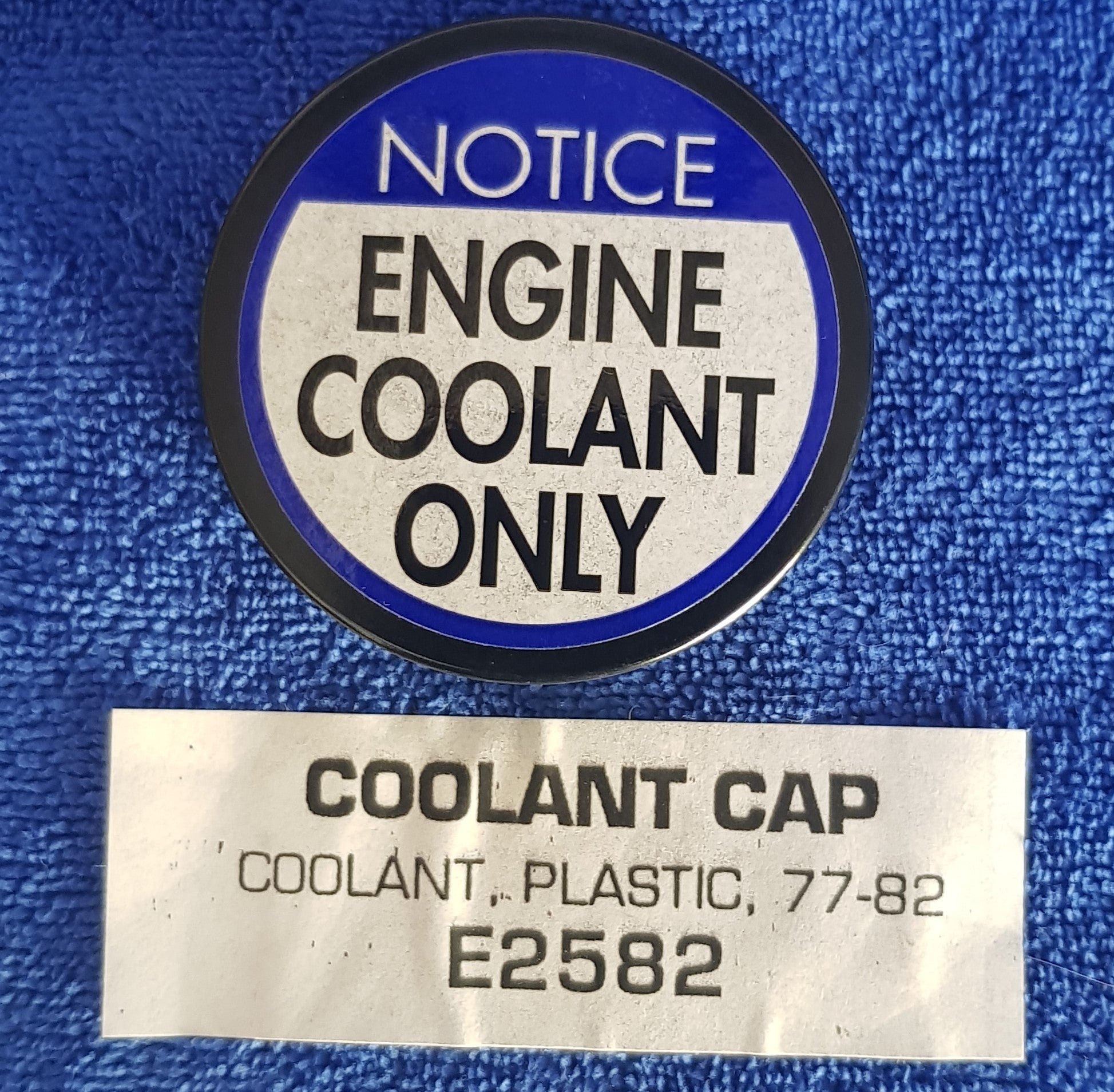Cap Coolant Plastic-77L-82