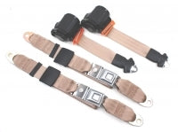 Seat Belt Assembly Economy Direct Fit Horizontal Mount Colors Pr-70-71