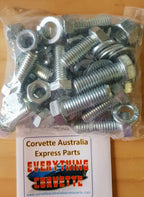 Bolt Kit Rear Bumper Mounting-64 Pieces-68-73
