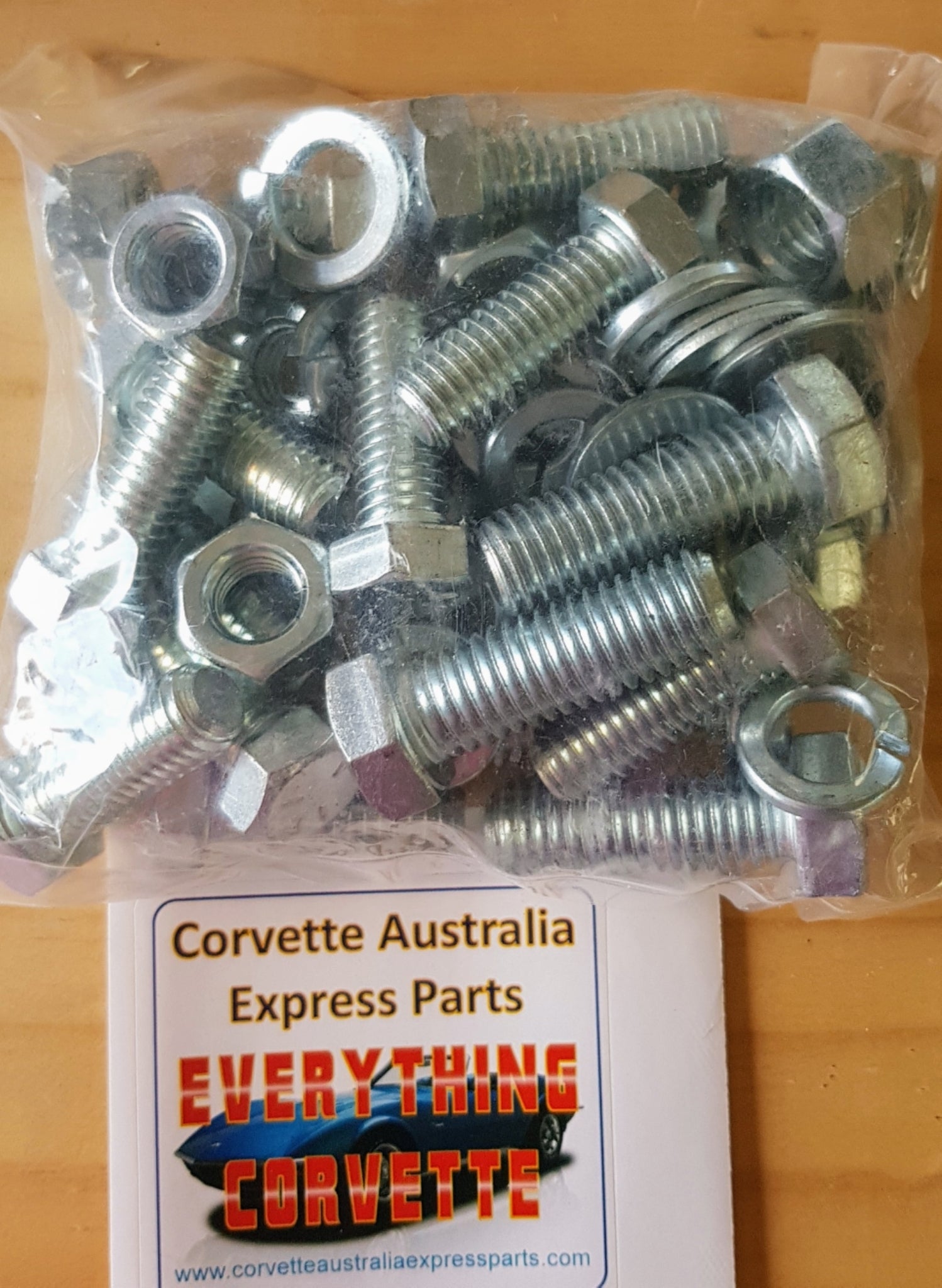 Bolt Kit Rear Bumper Mounting-64 Pieces-68-73