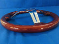Wheel Steering Mahogany-14" With Chrome Plated Spokes-67-82