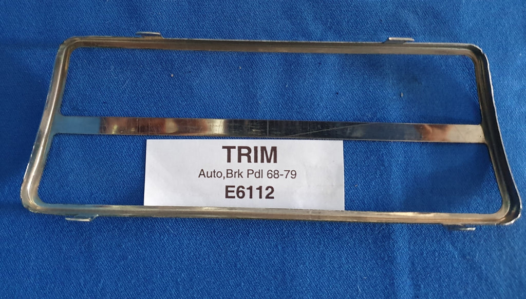 Trim Brake Pedal Pad Automatic Stainless Steel-68-79