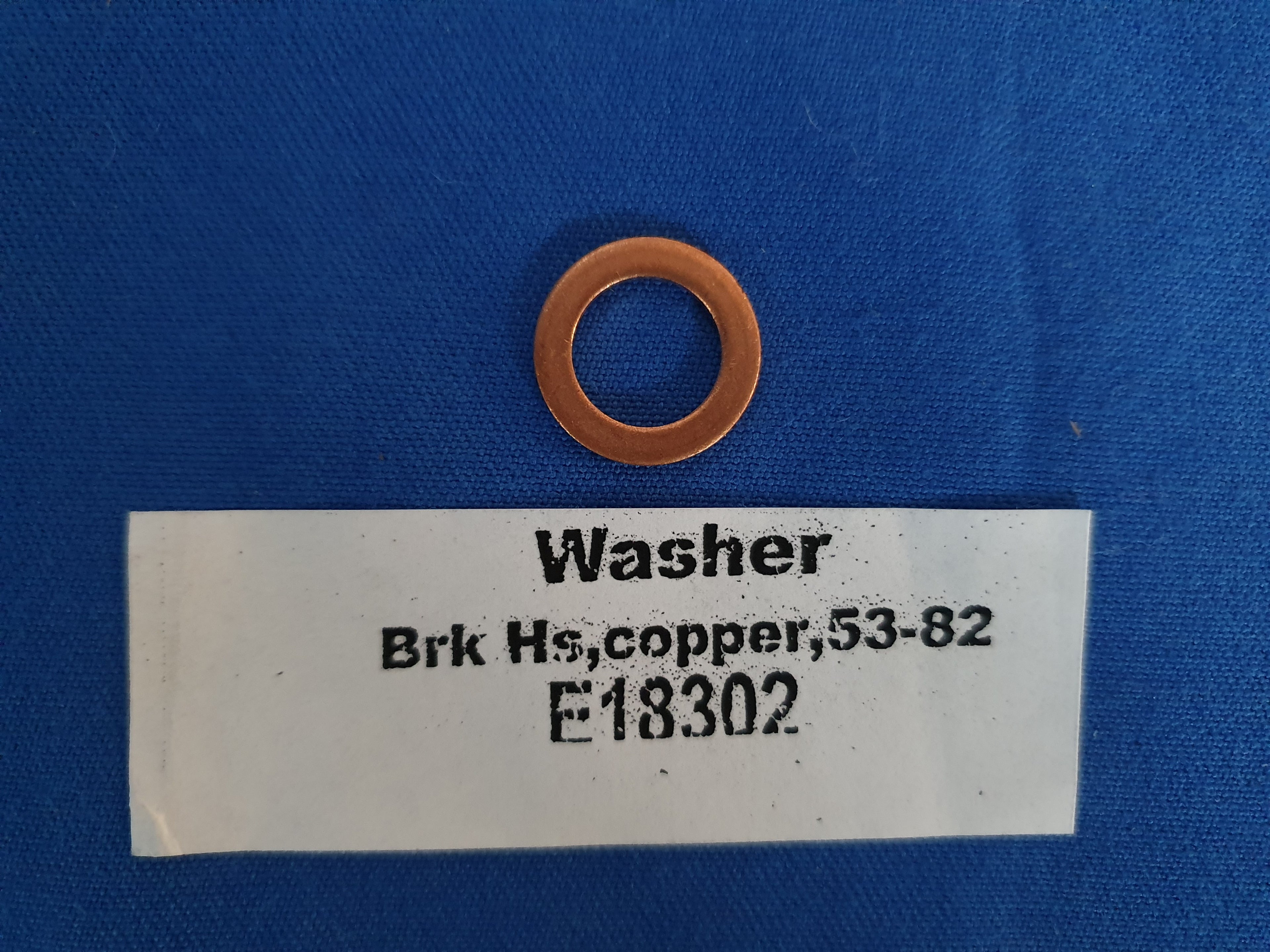 Washer Brake Hose Copper-53-82