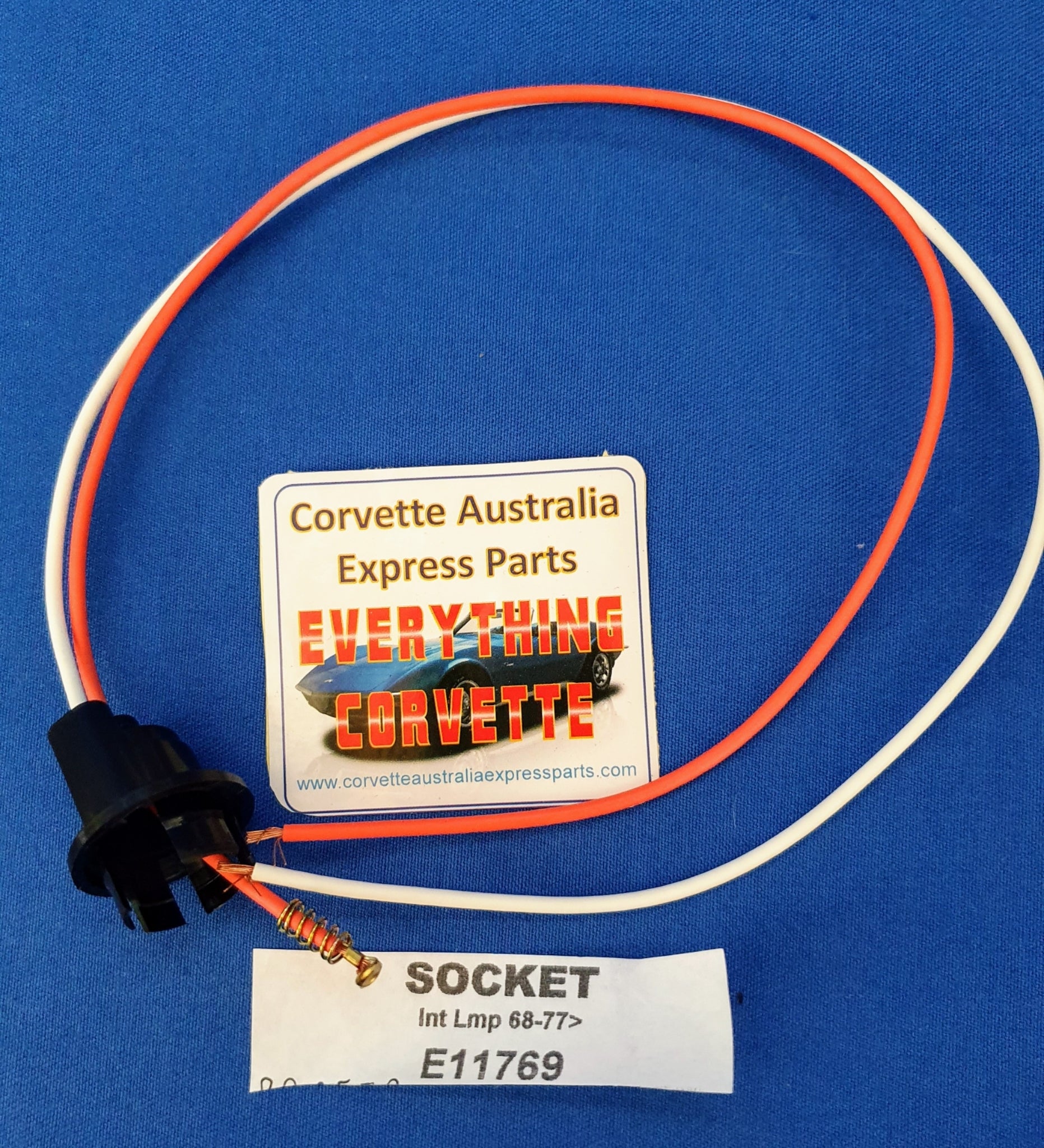 Socket Interior Lamp Bulb Repair Under Dash Courtesy With Pigtail-68-77