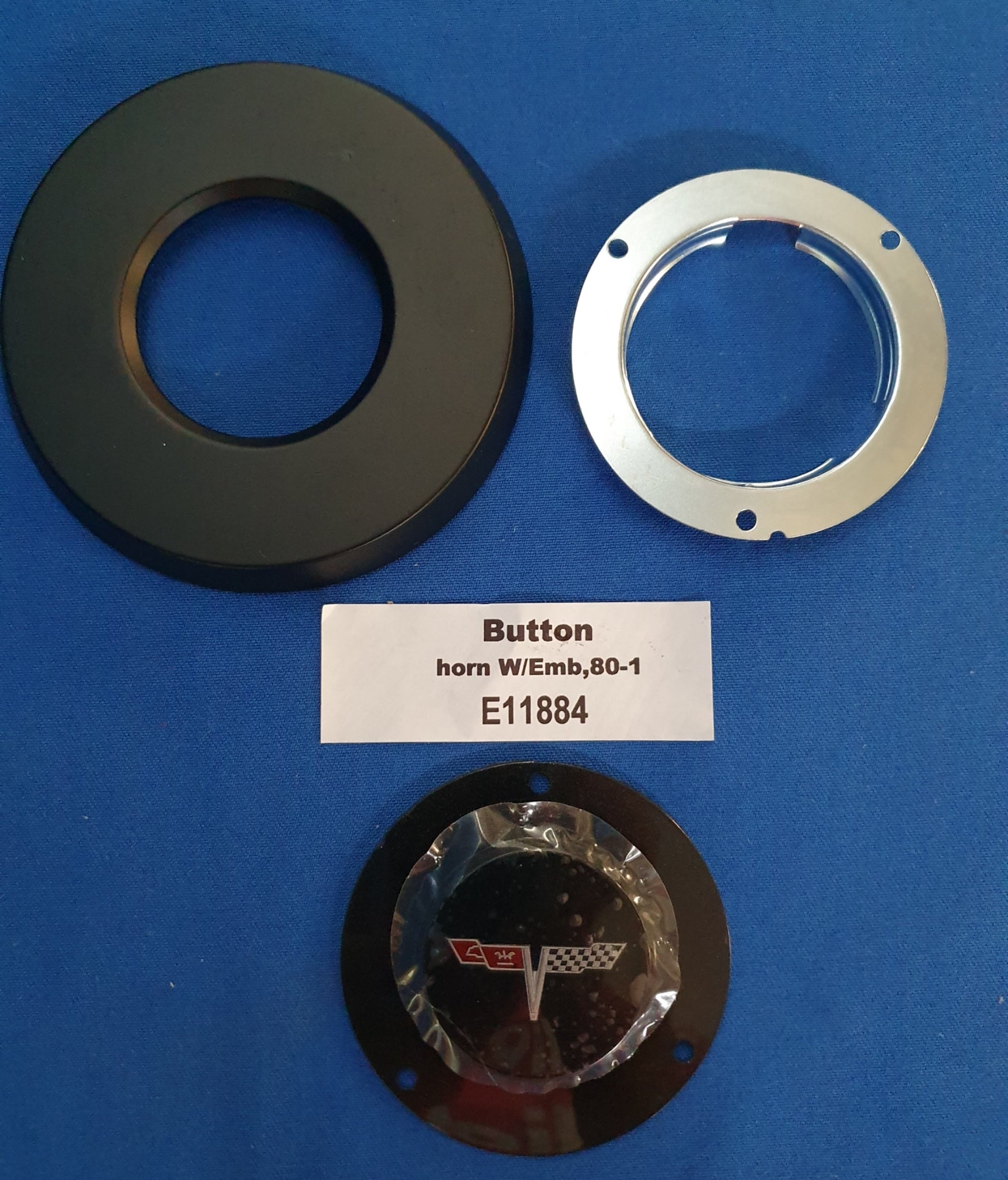 Button Kit Horn With Emblem Tilt And Telescoping-80-81