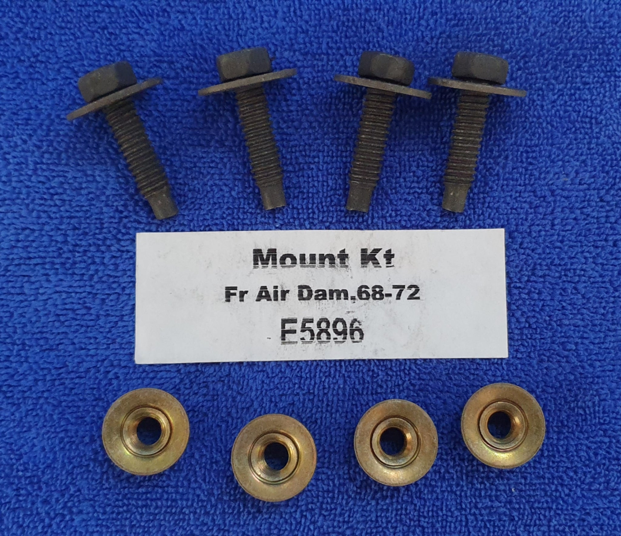 Mount Kit Front Air Dam Spoiler-12 Pieces-68-72