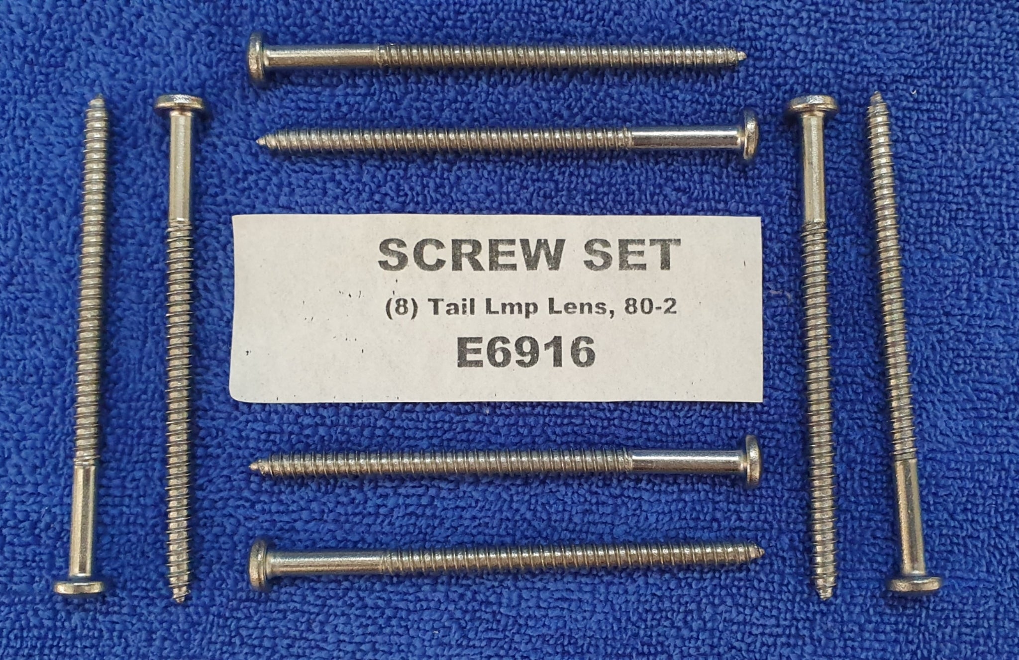 Screw Set Tail Lamp Lens-8 Pieces-80-82