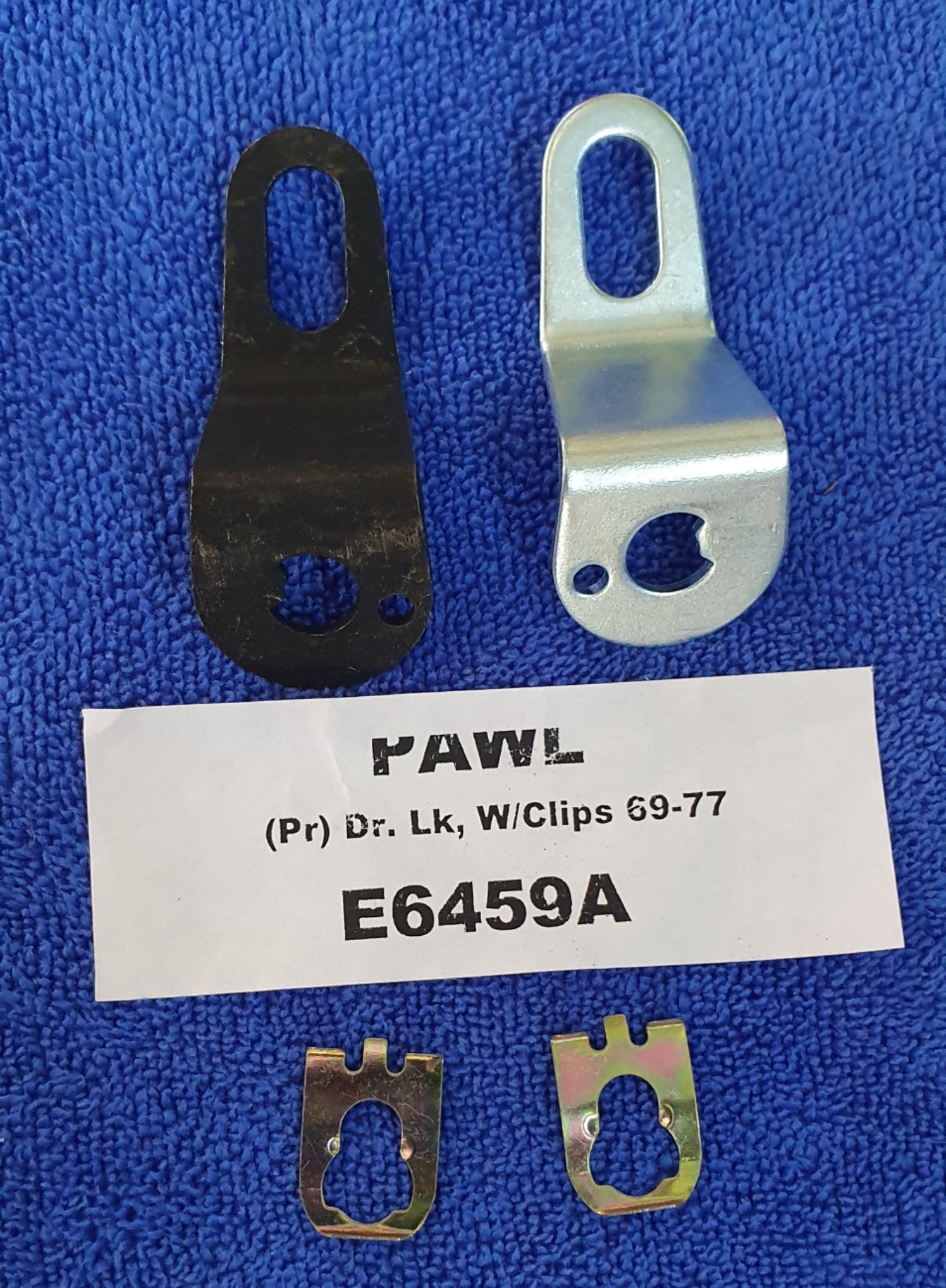 Pawl Door Lock With Clips Pair-69-77