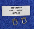 Retainer Door Lock Pawl Oval Hole Pair-56-82