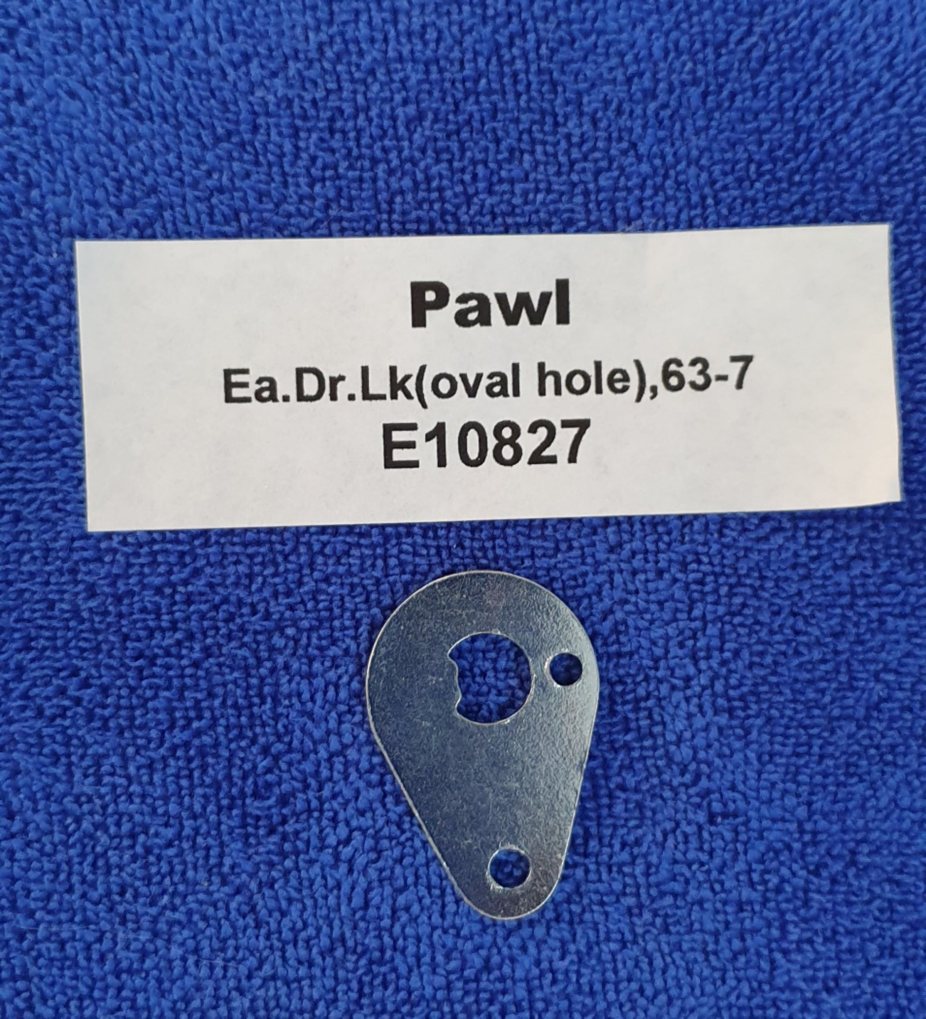 Pawl Door Lock Oval Hole Each-63-67