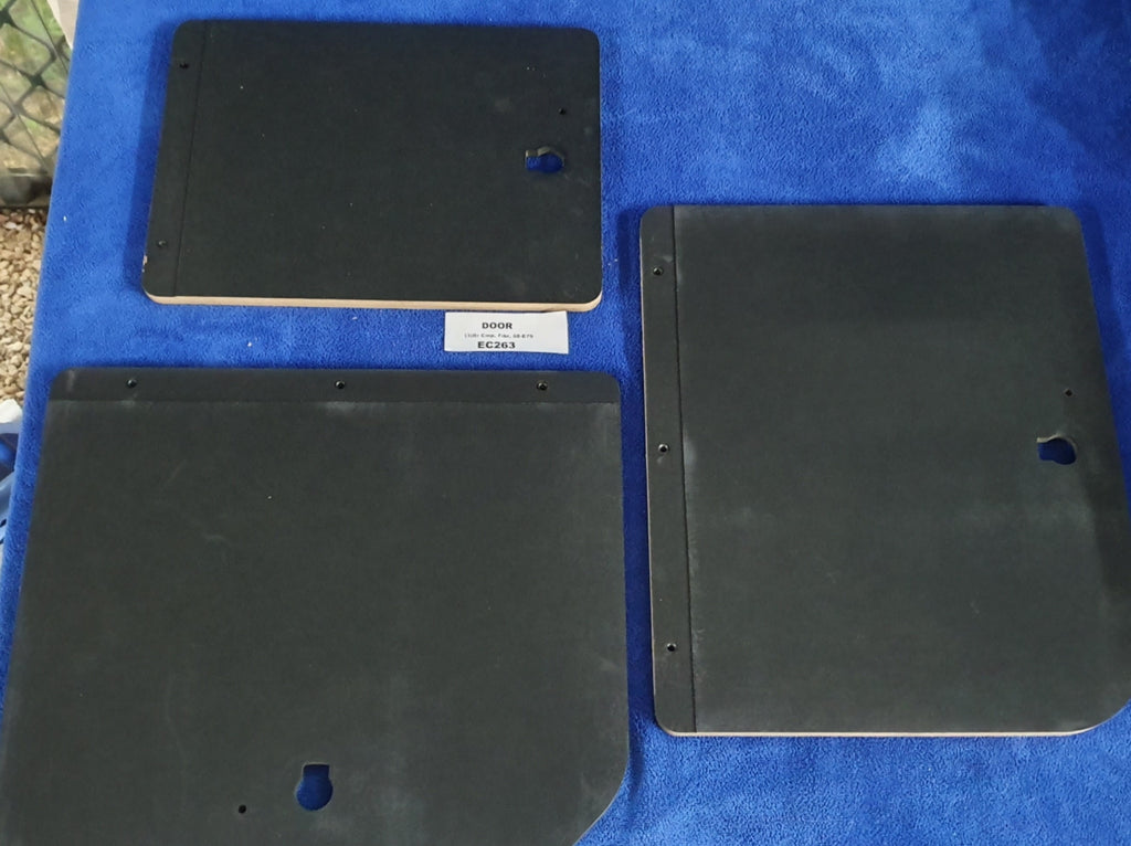 Door Rear Compartment Fiber Board-3 Pieces-68-72