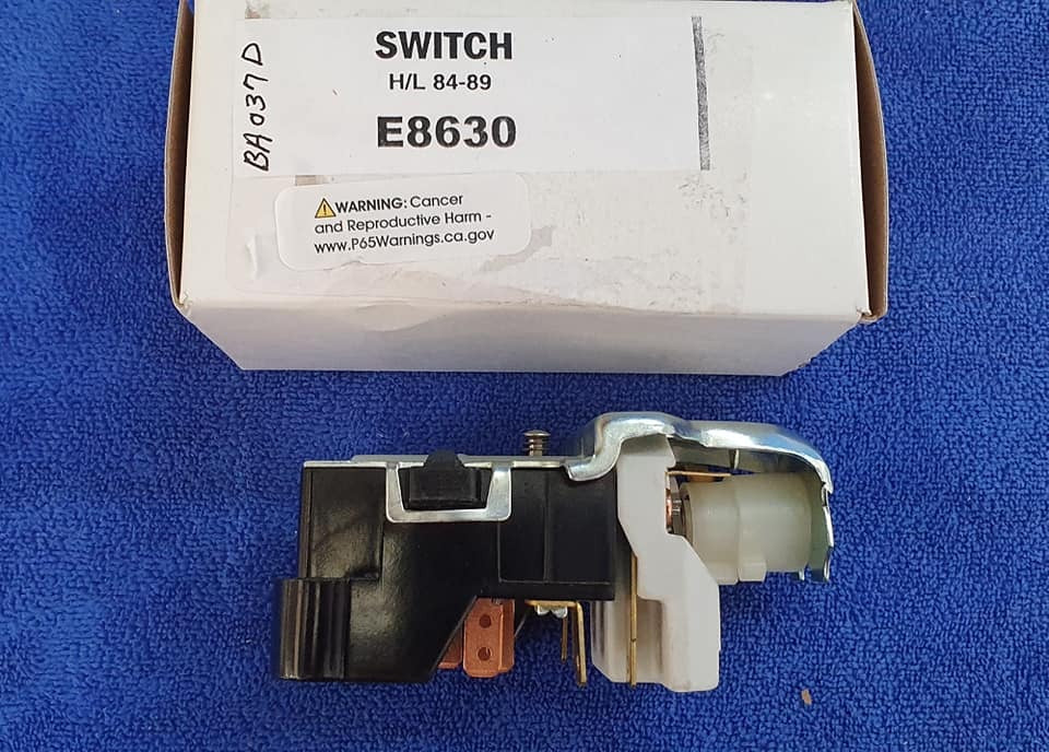 Switch Headlamp Usa O.E.M. Each-84-89