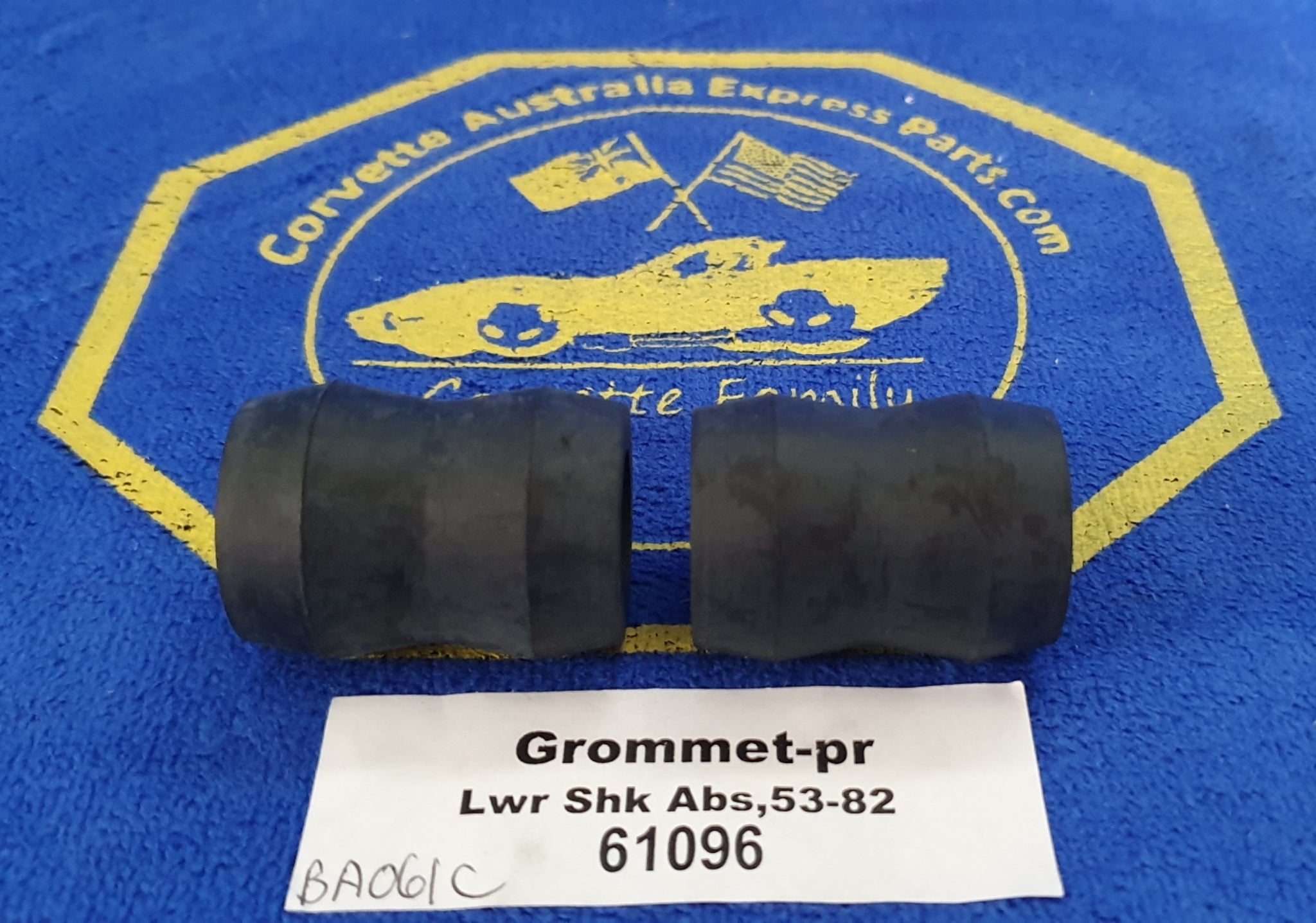 Grommet Set Shock Absorber Rear Lower Rubber Pair-53-82