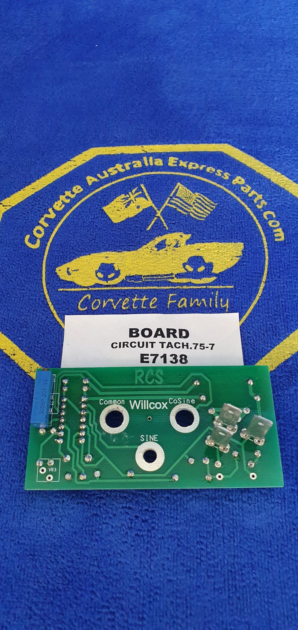 Circuit Board Electronic Tachometer Usa-75-77