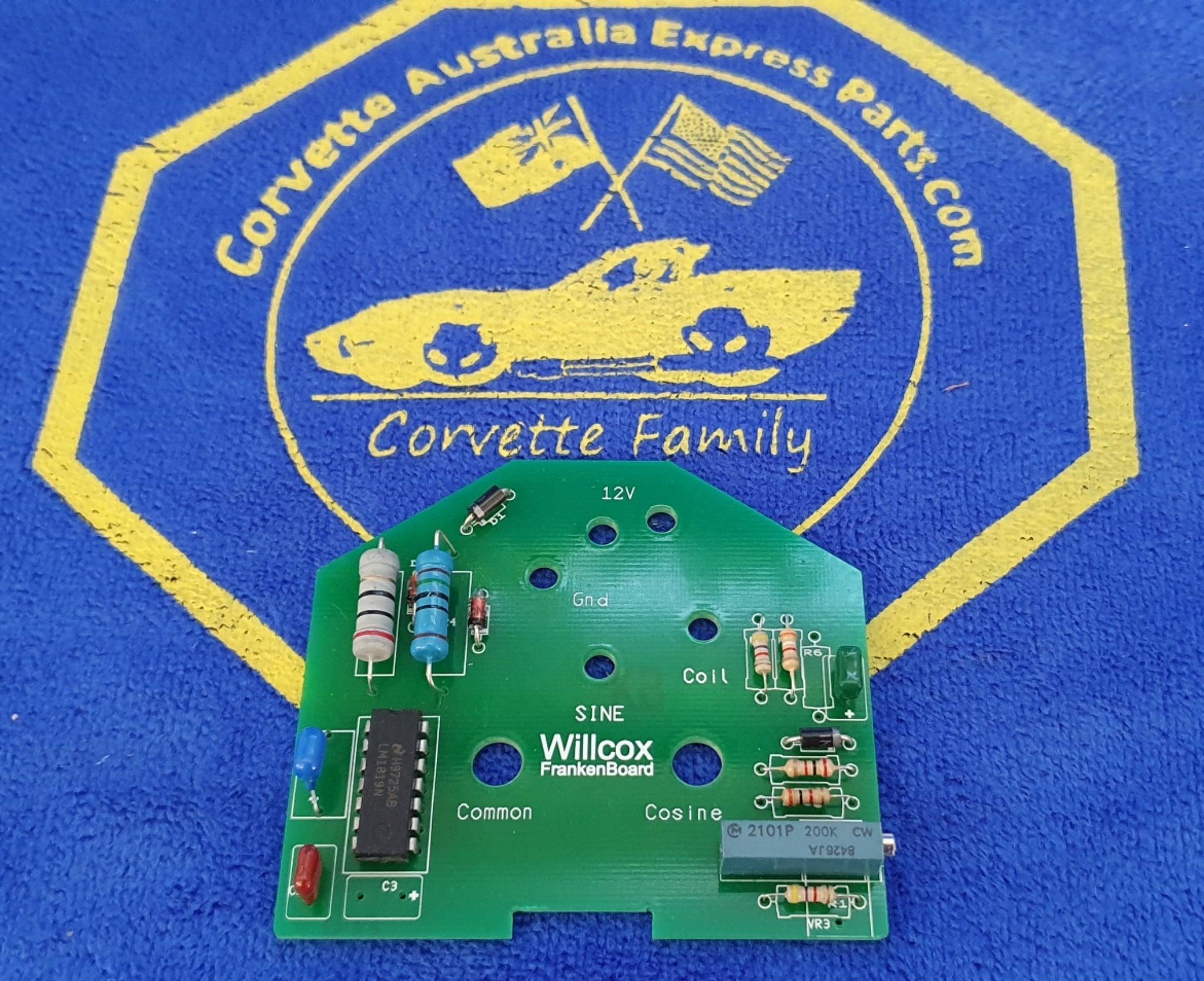 Circuit Board Electronic Tachometer Usa-80-82