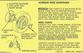 Instructions Aluminum Knock Off Wheels For Glove Box Owners Manual-64-66
