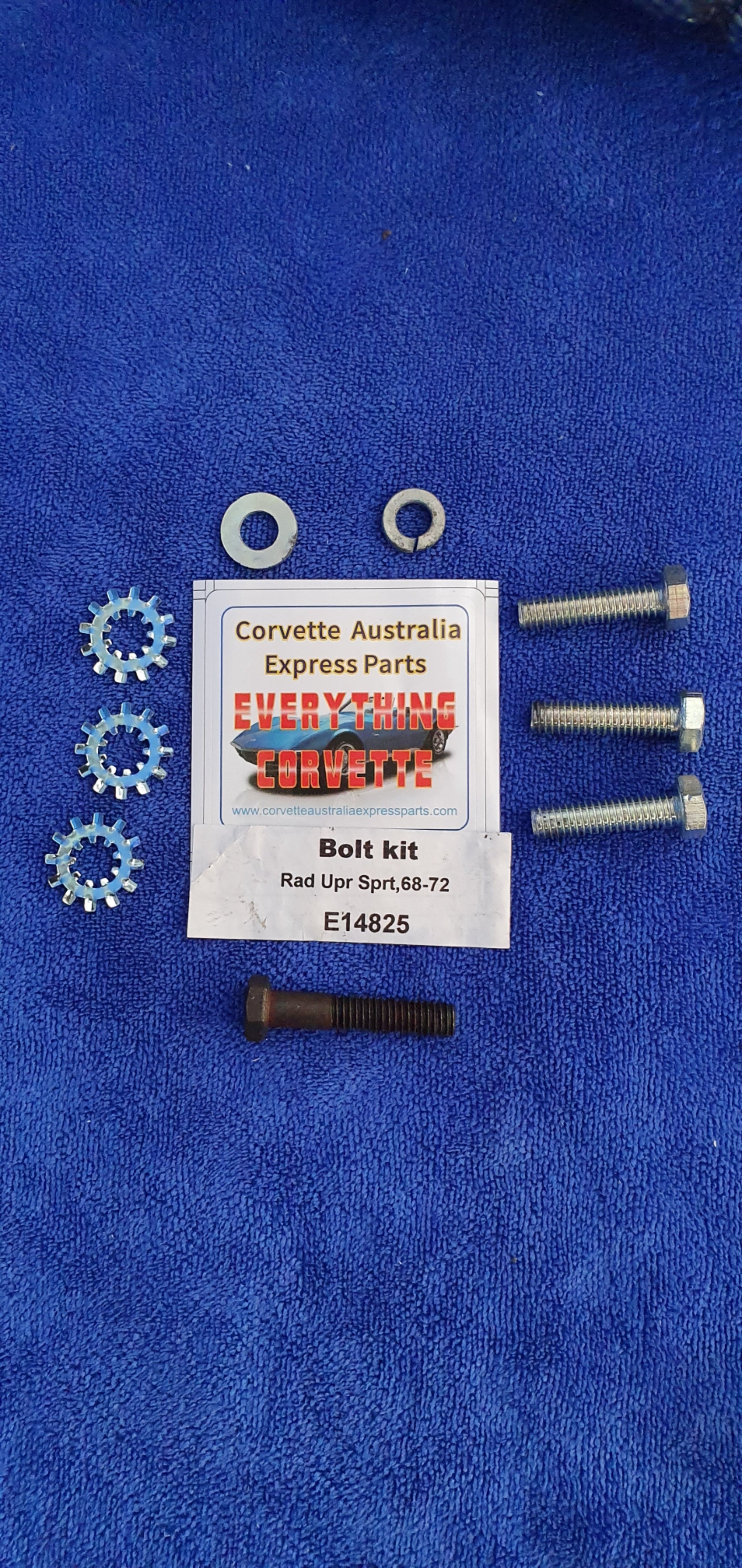 Bolt Kit Radiator Support Upper Outer Bracket-68-72