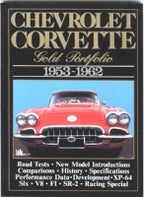 Book Chevrolet Corvette: Gold Portfolio-53-62