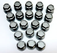 Cap Set Wheel Lug Nut Cover Gray-20 Pieces-86-90