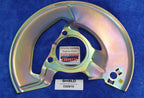 Shield Brake Backing Right Front Gold-76-82