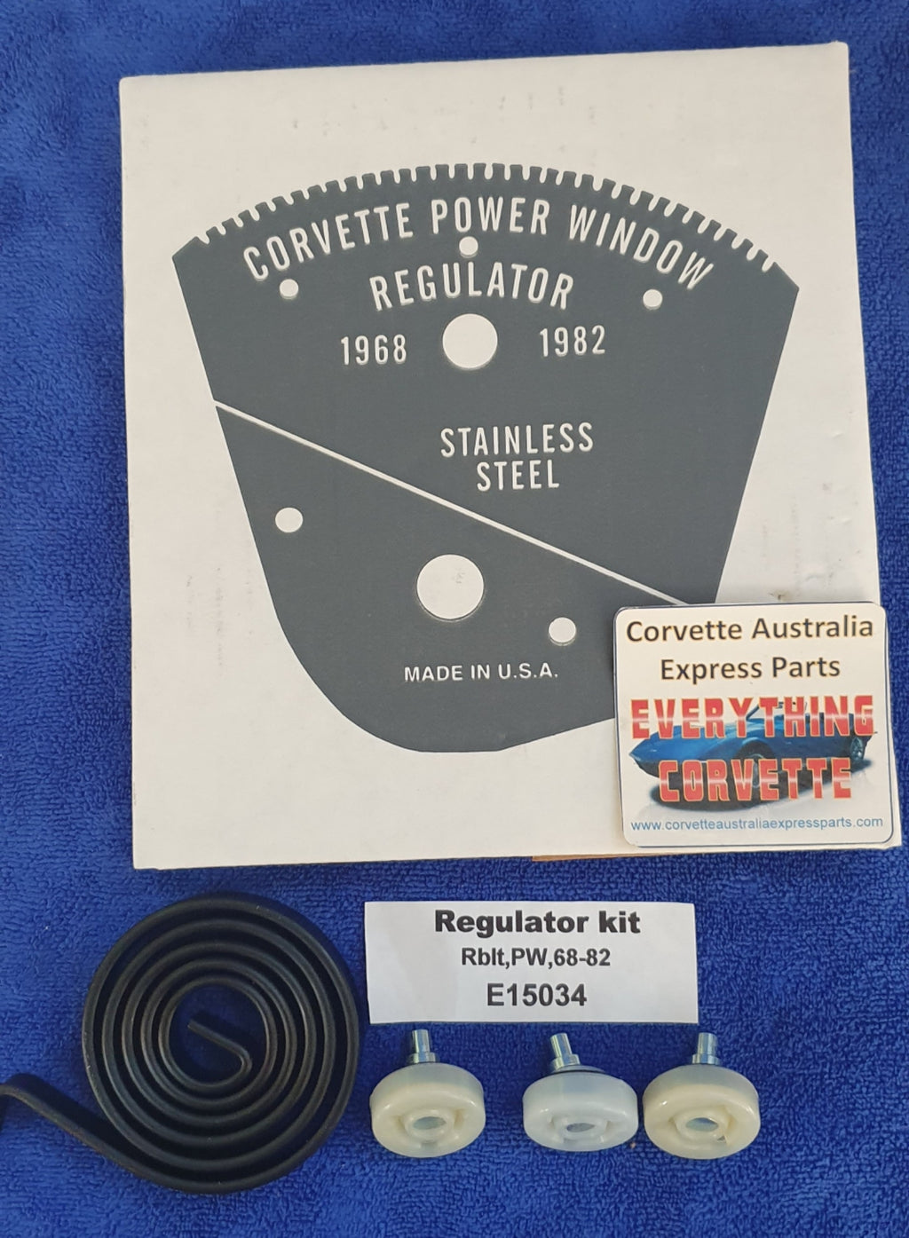Regulator Rebuild Kit With Power Window-68-82