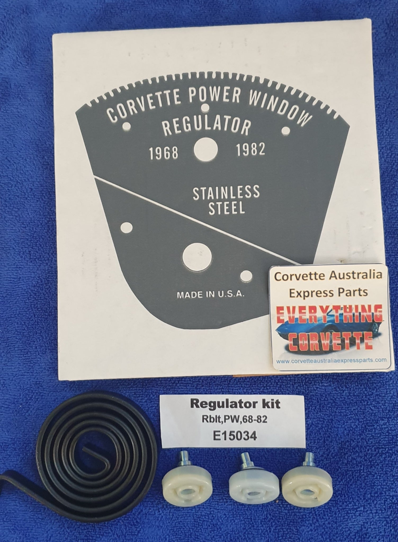 Regulator Rebuild Kit With Power Window-68-82