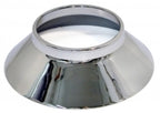 Cone Aluminum Knock Off Wheel W Bead At Top Of Cone Polished Stainless Steel Usa Ea-63-65