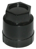 Cap Wheel Lug Nut Cover Black Each-85-96