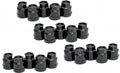 Cap Set Wheel Lug Nut Cover Black-20 Pieces-85-96