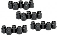Cap Set Wheel Lug Nut Cover Black-20 Pieces-85-96