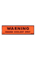 Decal Cooling System Warning-73-77