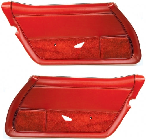 Panel Door With Upper Felt Attached Pair-78-82