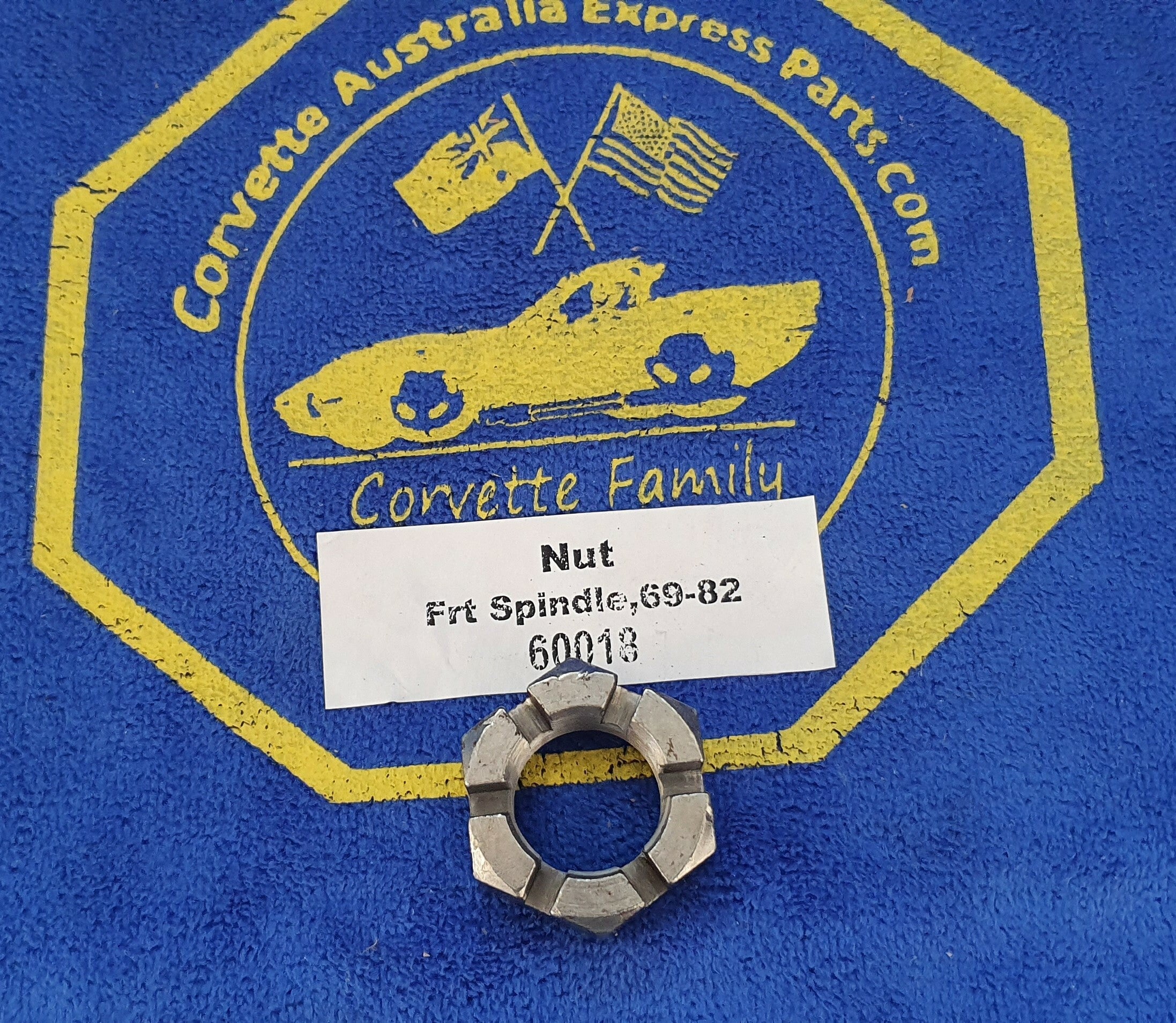 Nut Front Spindle Each-69-82