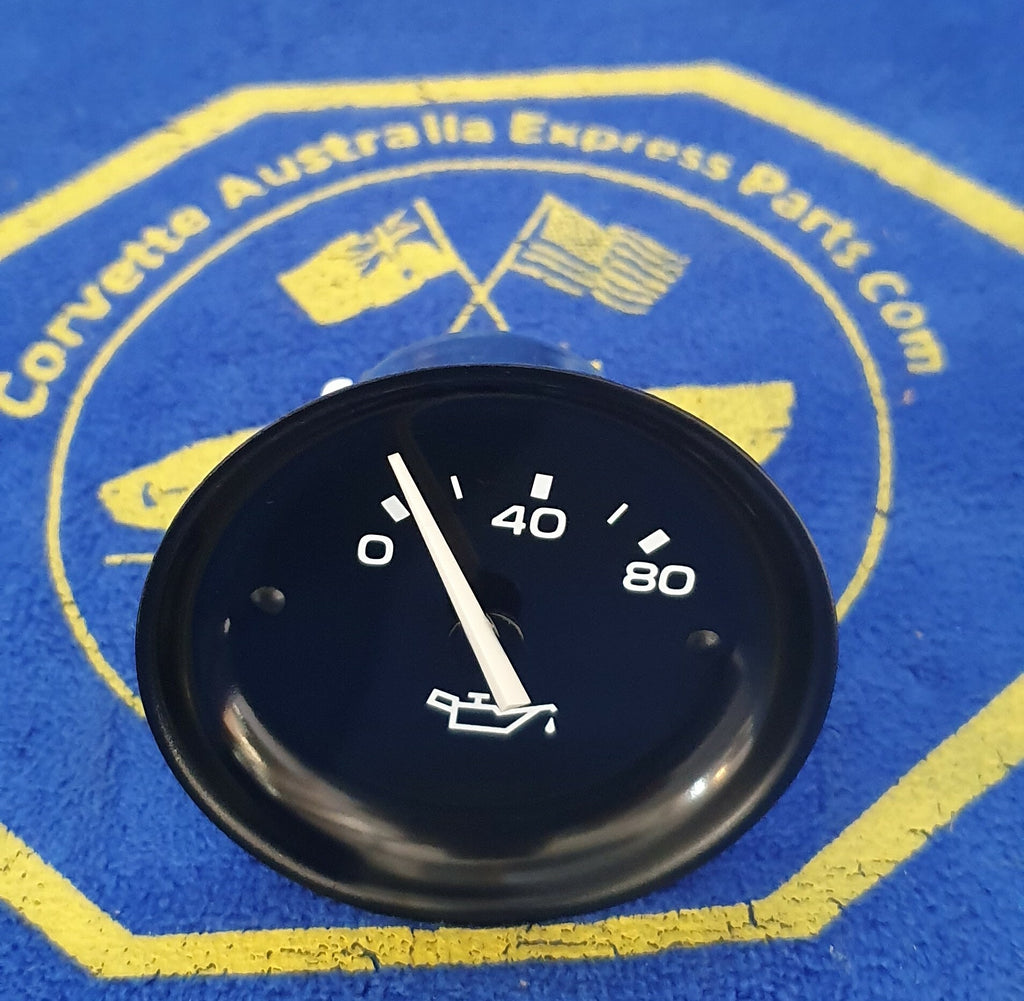 Gauge Oil Pressure-80 Lbs. White Face-78-82