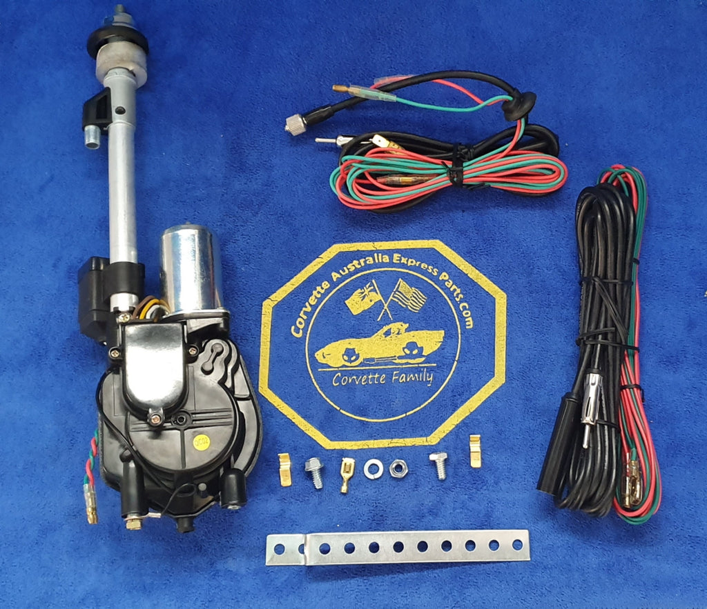 Conversion Kit Power Antenna Chrome-68-77