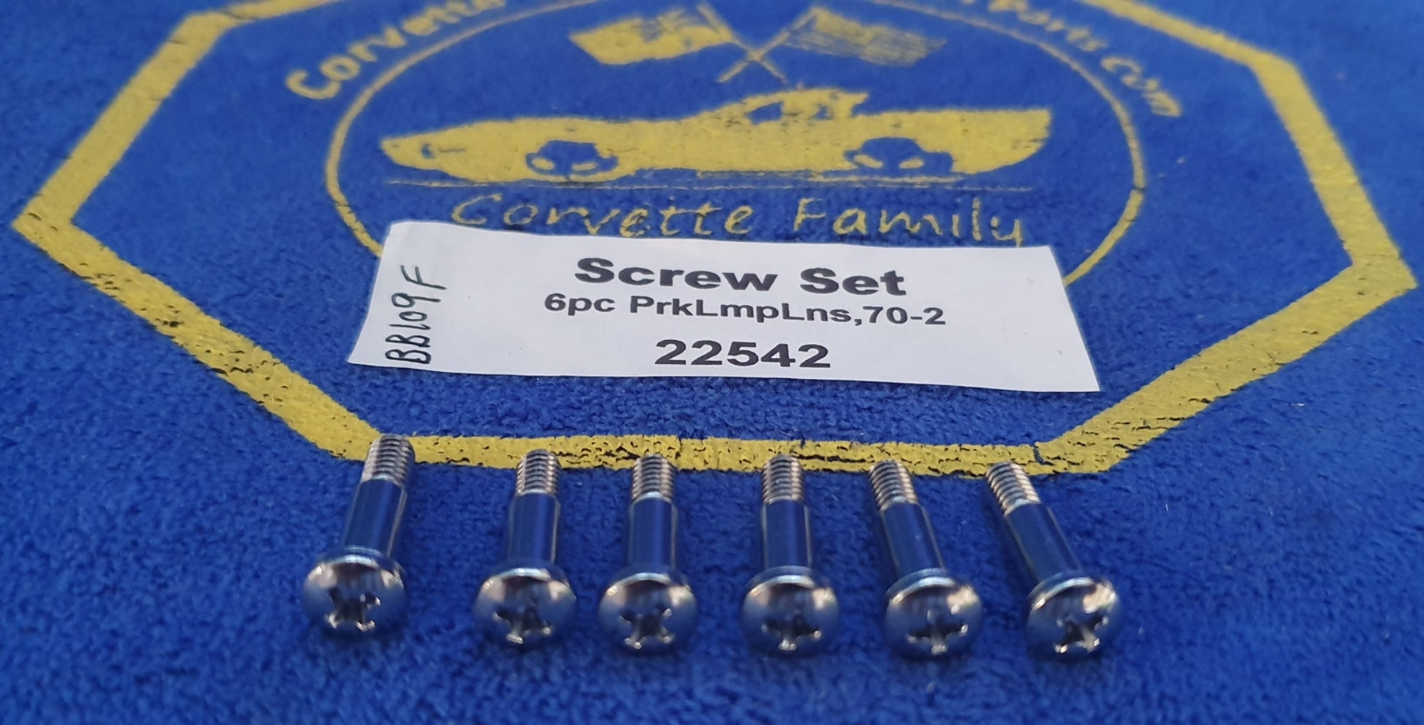 Screw Set Front Parking And Turn Signal Lamp Lens-6 Pieces-70-72