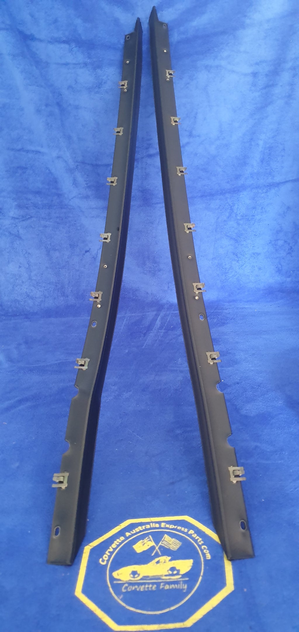 Seal / Belt Molding Outer Door Glass Pair-84-96