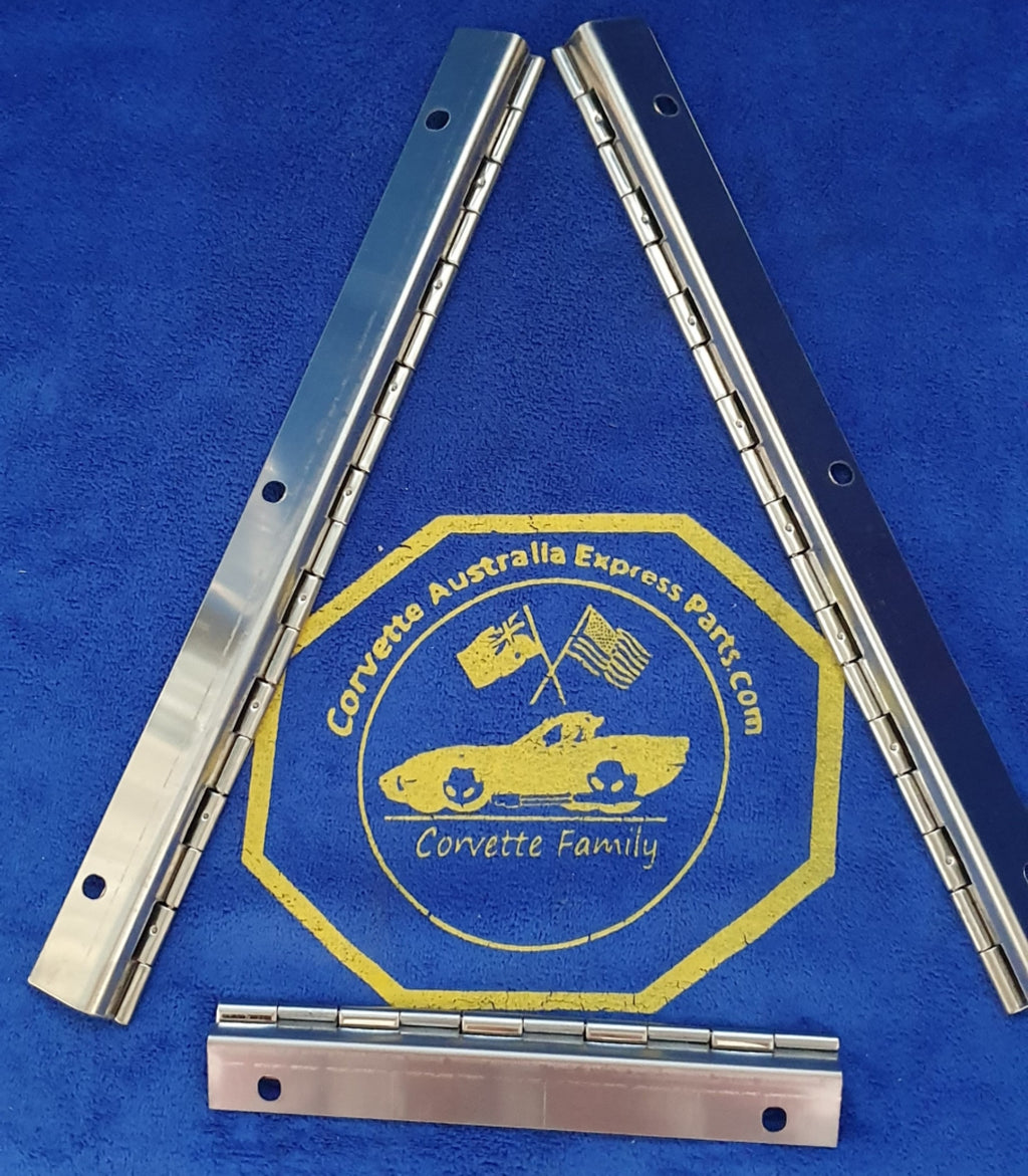Hinge Rear Compartment Door Stainless Steel-3 Pieces-68-79E
