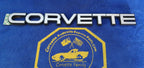 Emblem Rear Letter Unit Corvette Black Silver-84-90