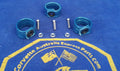 Loop Pull Door Rear Compartment-9 Pieces Usa Bright Blue-68-77