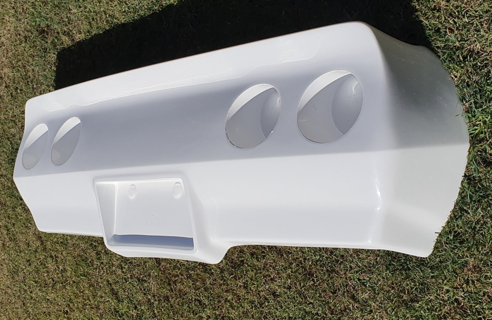 Bumper Rear Fiberglass Hand Layup-80-82 Upgrade 74-79
