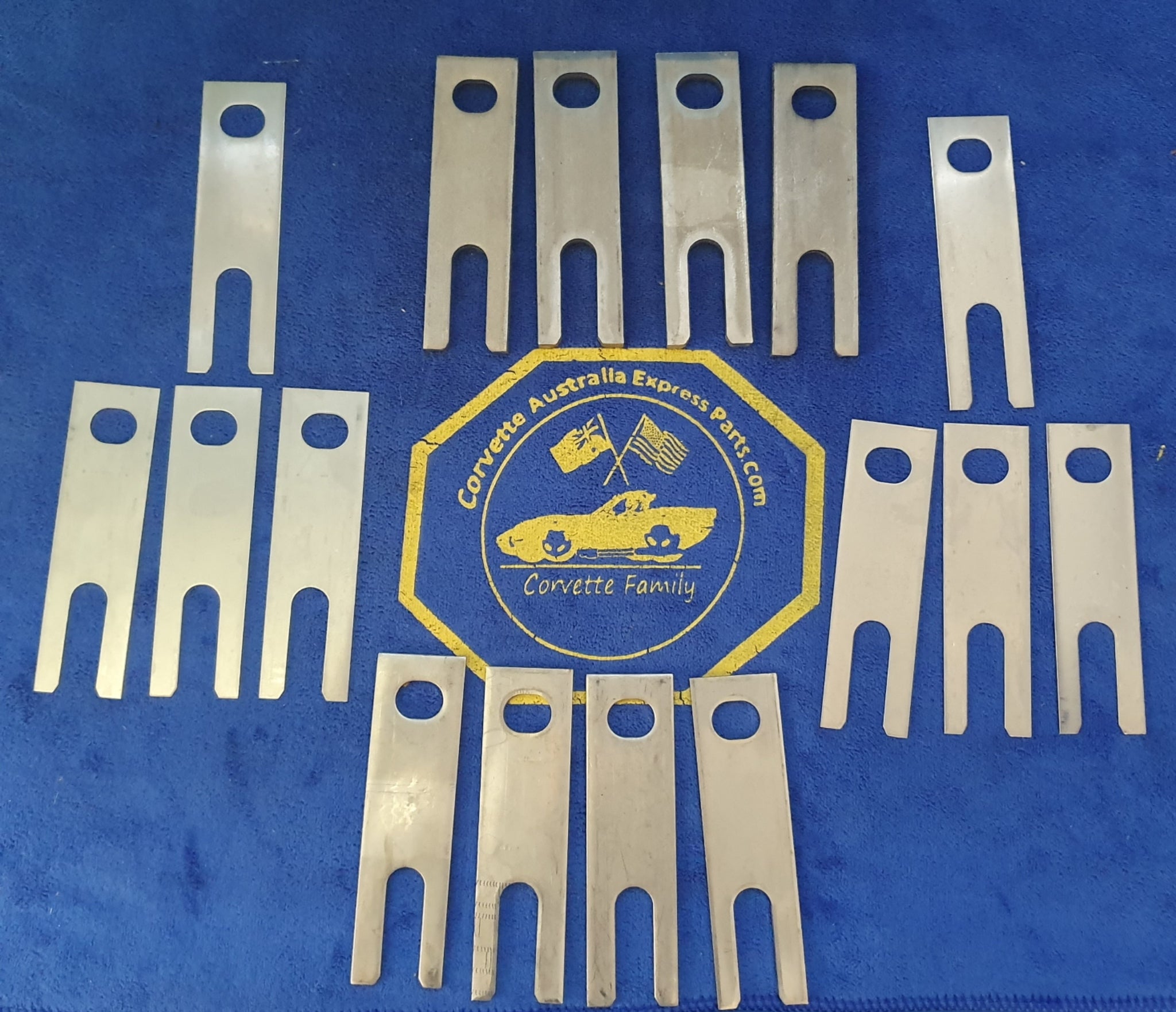 Shim Set Rear Trailing Arm Stainless Steel-16 Pieces Usa-63-82