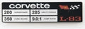 Plate Console Specification L83-82