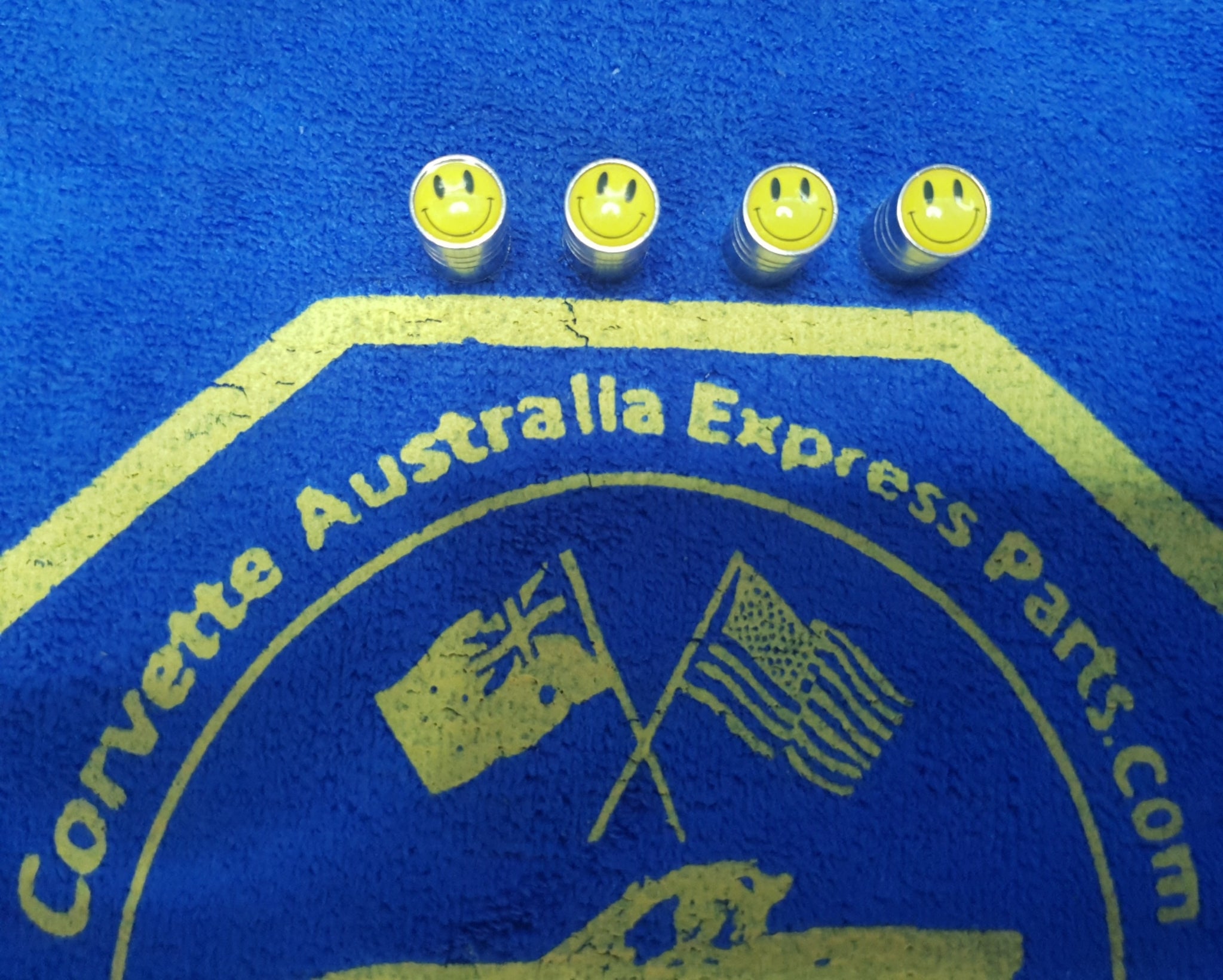 4Pcs/Set Smiling Face Car Tire Valve Caps Aluminum Universal Auto Bike Moto Tyre Wheel Valve Stem Dust Air Caps Airtight Covers