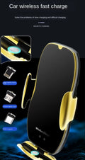 15W Car Bracket Magnetic Infrared Automatic Induction Car Wireless Charger H9 Car Holder Mobile Phone Wireless Charger