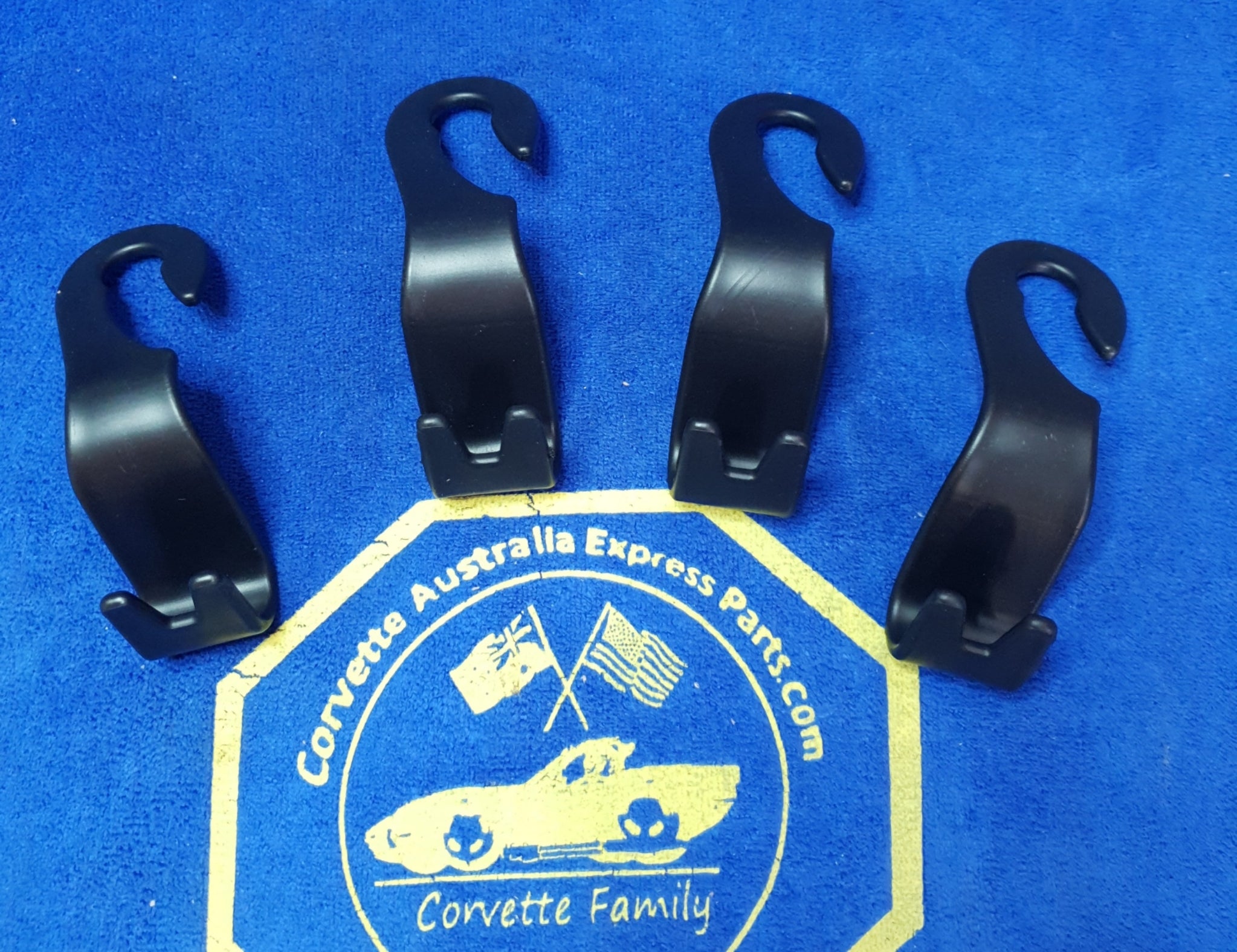 Car Back Seat Storage Hook Headrest Hanger Groceries Bag Handbag Holder Ser Of 4