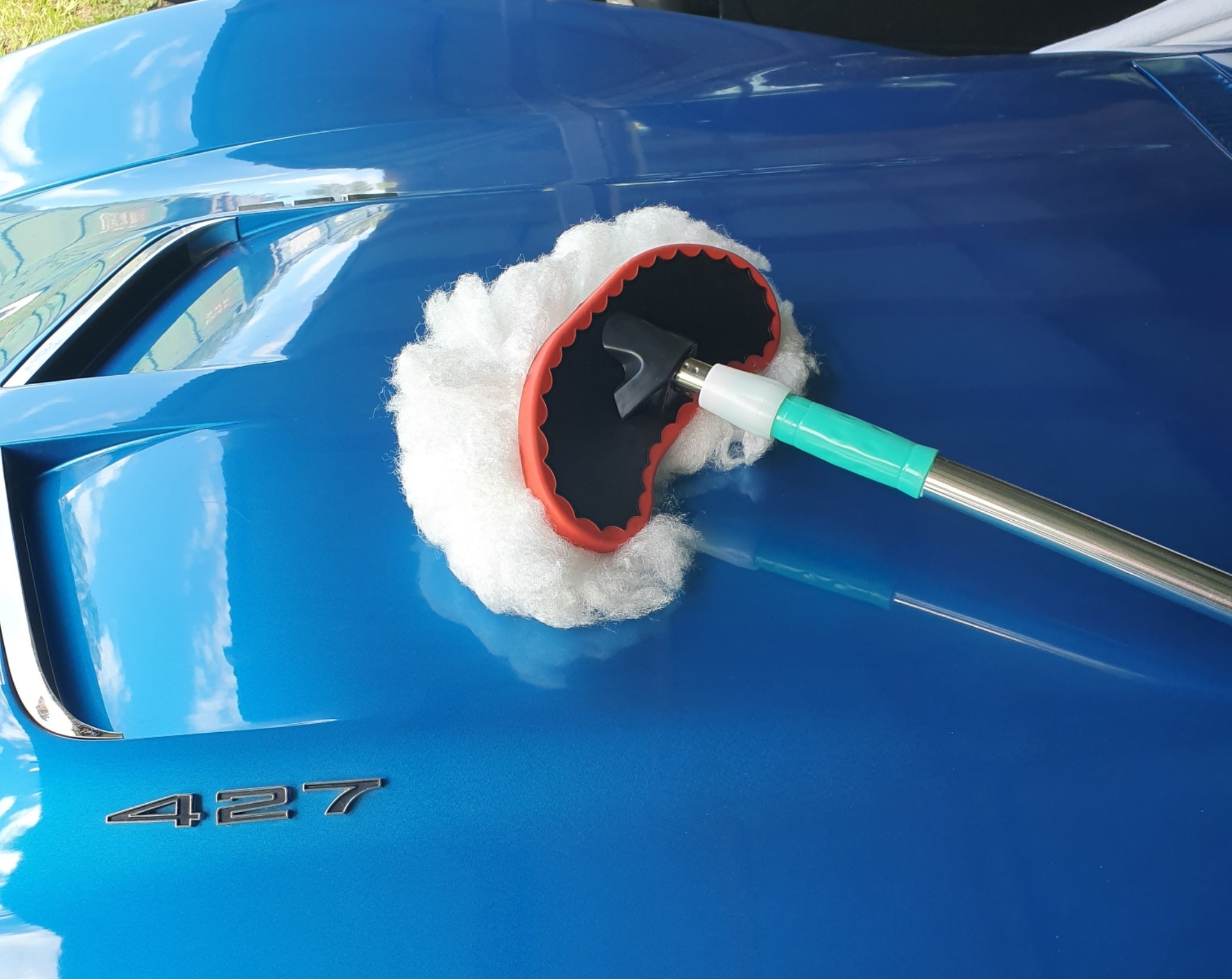 Car Wash Brush, Long Handle Soft Hair Telescopic Mop, Milk Silk Wax Brush, Dust Removal, Car Duster, Long Pole Car Wash Tool