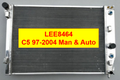 Radiator Aluminum Direct Fit Man & Auto 97-2004